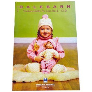 Dale Of Norway Knitting Pattern Book Girl Boy Doll NR 140 Norwegian DaleGarn